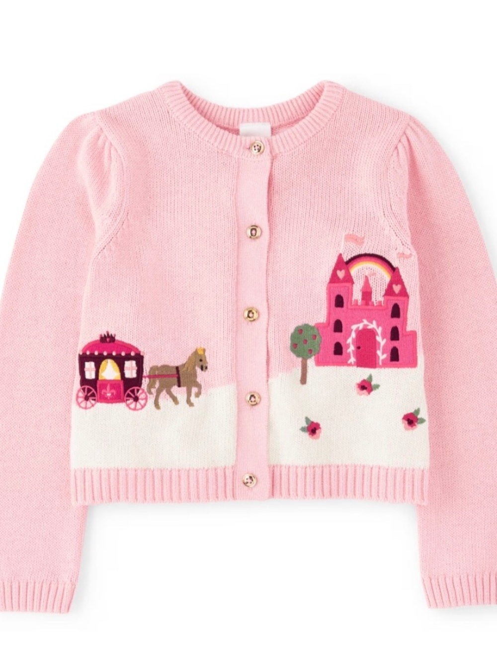 Girls Castle Cardigan - Royal Princess - Pink size 8 New
